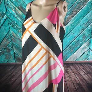 Charlie Jade Color-blocked Maxi Dress